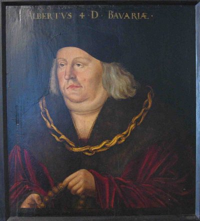 Duke Albert IV the Wise of Bavaria by Barthel Beham
