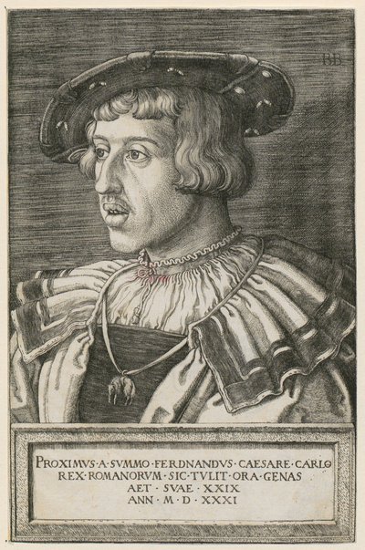Portrait of King Ferdinand I by Barthel Beham