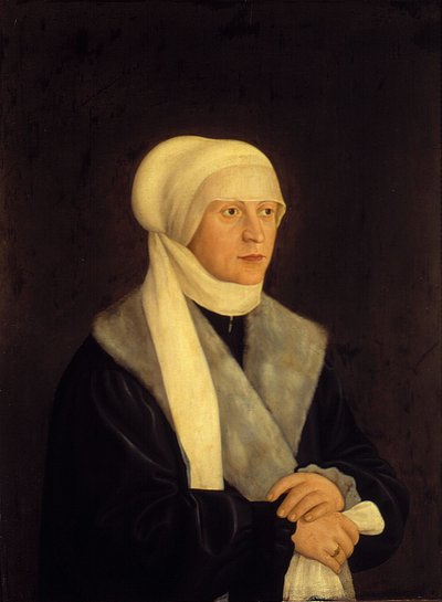 Portrait of Sabina of Bavaria by Barthel Beham