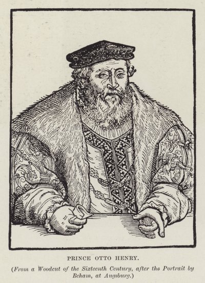 Otto Heinrich, Elector Palatine by Barthel after Beham