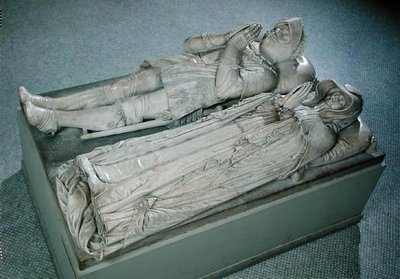 Effigies of Anne de Montmorency (1493-1567) Constable and Marshal of France and Madeleine of Savoy (1510-86) Duchess of Montmorency, c.1567 and c.1586 by Barthelemy Prieur