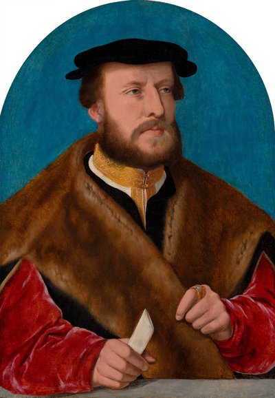 Portrait of Jakob Omphalius by Bartholomaeus Bruyn the Elder
