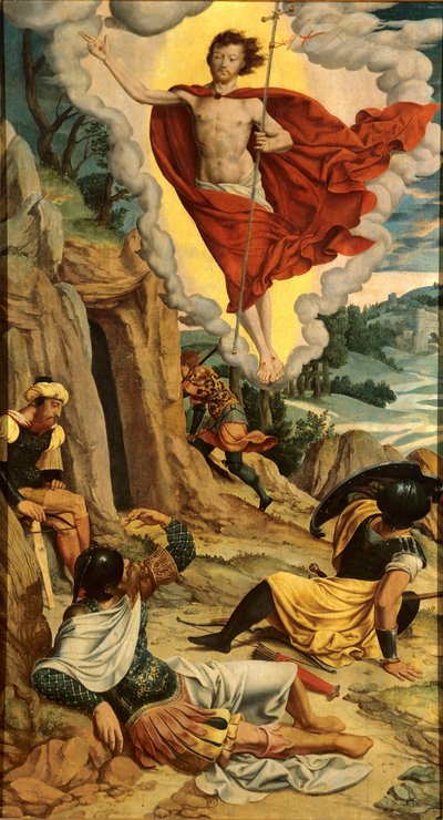 The Resurrection by Bartholomaeus Bruyn the Elder