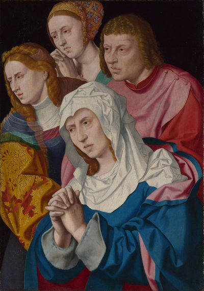 The Virgin, Saints and a Holy Woman by Bartholomaeus Bruyn the Elder