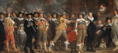 Militia Company of District VIII under the Command of Captain Roelof Bicker by Bartholomeus van der Helst