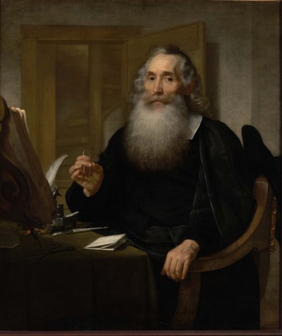 Portrait of Peter Scriverius (1576-1660) by Bartholomeus van der Helst