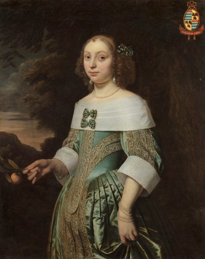 Portrait of Sophia Coymans (1636-1714) by Bartholomeus van der Helst