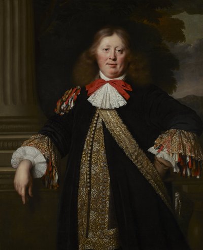 Portrait of a Burgomaster by Bartholomeus van der Helst and Studio; Bartholomeus