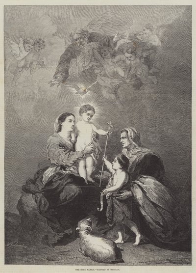 The Holy Family by Bartolomé Esteban Murillo
