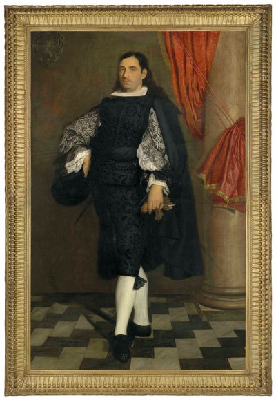 Portrait of a Gentleman by Bartolome Esteban and studio Murillo