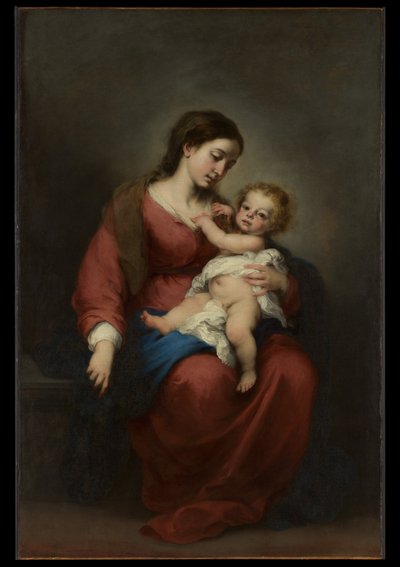 Virgin and Child by Bartolomé Esteban Murillo