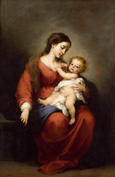 Virgin and Child by Bartolomé Esteban Murillo