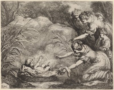 The Finding of Moses by Bartolomeo Biscaino