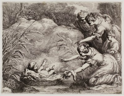 The Finding of Moses by Bartolomeo Biscaino
