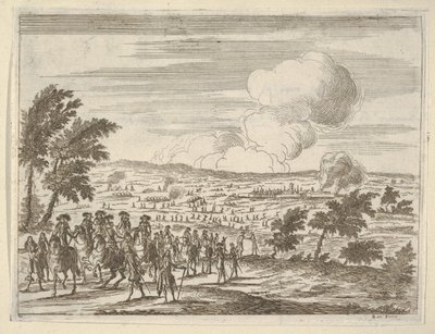 The Duke and his troops at Casalmaggiore, from L