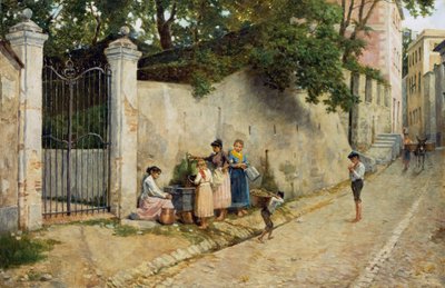 At Fountain by Bartolomeo Giuliano