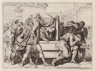 Death of Cicero, 43 BC by Bartolomeo Pinelli