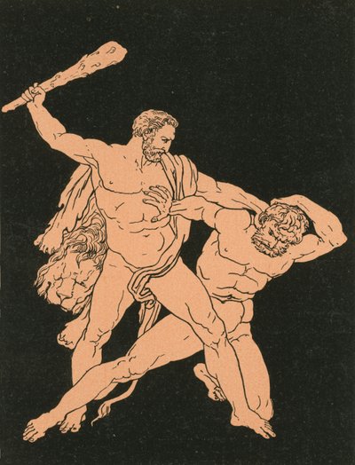 Hercules and Cacus by Bartolomeo Pinelli