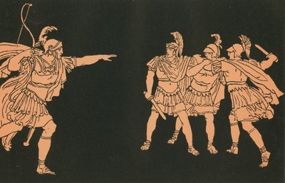 Nisus and Euryalus by Bartolomeo Pinelli