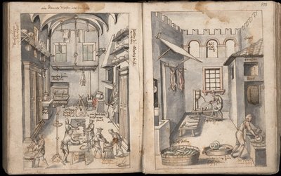 Cookbook Opera, 1570 by Bartolomeo Scappi