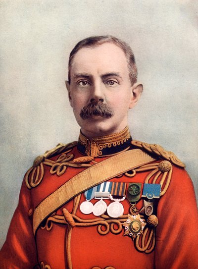 Brevet Lieutenant-Colonel HCO Plumer, Commanding at Tuli, Rhodesia by Bassano Studio