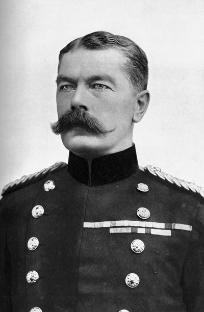 Field Marshall Earl Kitchener, British Secretary of State for War, First World War, 1914 by Bassano Studio