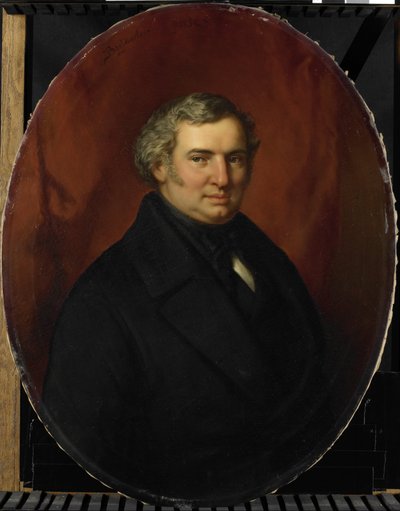 Posthumous Portrait of Hendrik André Cornelis Tierens by Bastiaan de Poorter