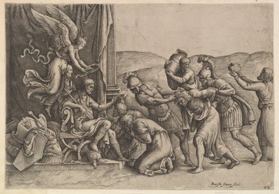 Scipio Granting Clemency to the Prisoners by Battista Franco Veneziano