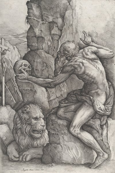 St. Jerome by Battista Franco Veneziano
