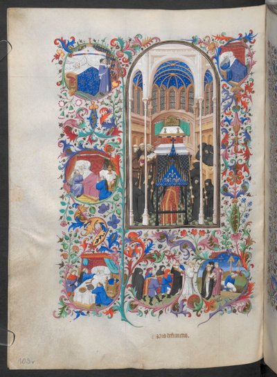 Hours of Vienna: Office of the Dead by Bedford Master