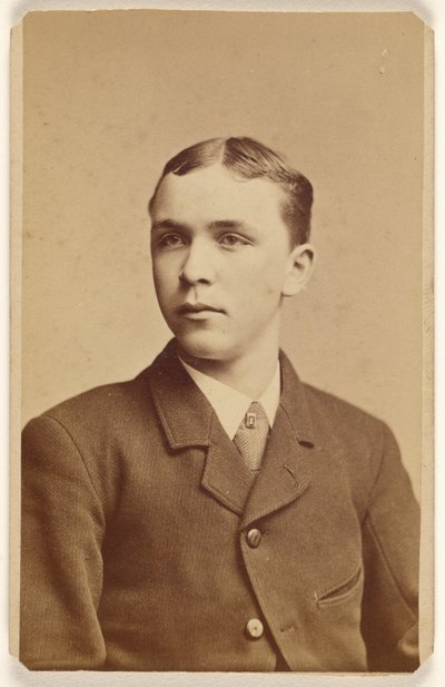 Unidentified Man in 3/4 Profile, Seated by Beer and Company