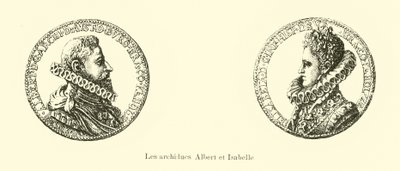 Albert VII, Archduke of Austria and Isabella of Spain, Governors of the Spanish Netherlands by Belgian School