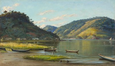 Bay with Boats, SP, 1907 by Benedito Calixto