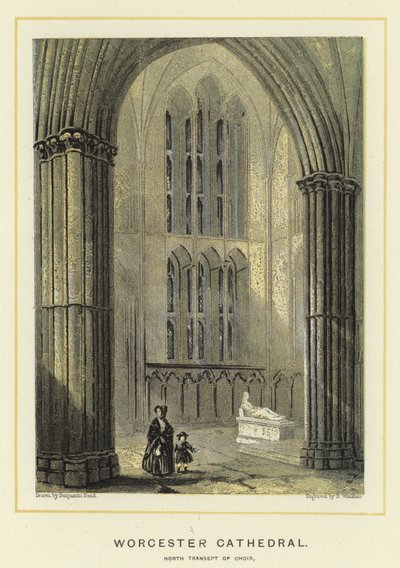 Worcester Cathedral, North Transept of Choir by Benjamin Baud