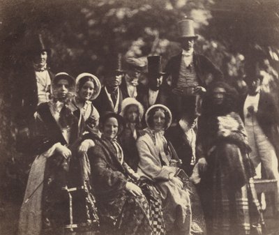 Wedding Group by Benjamin Brecknell Turner
