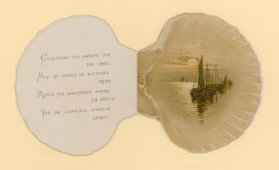 Illustration for booklet entitled Sea Shells by Benjamin D. Sigmund
