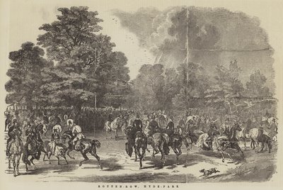 Rotten-Row, Hyde-Park by Benjamin Herring