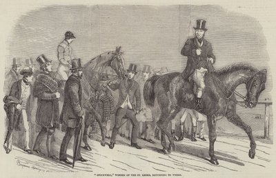 Stockwell, Winner of the St Leger, Returning to Weigh by Benjamin Herring