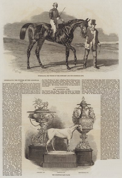 Sweetsauce, the Winner of the Goodwood Cup by Benjamin Herring