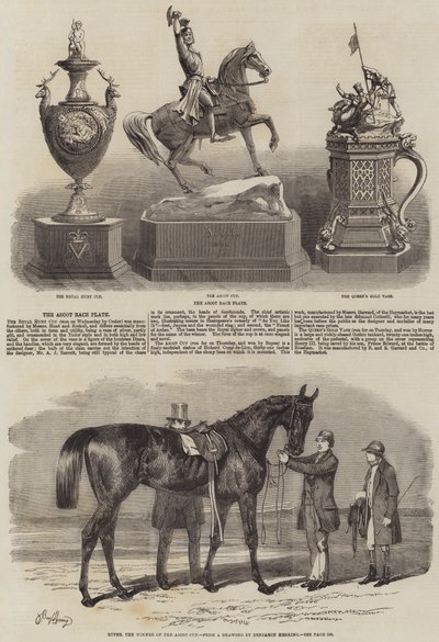 The Ascot Race Plate by Benjamin Herring