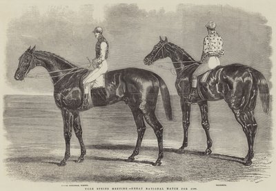 York Spring Meeting, Great National Match for £1000 by Benjamin Herring