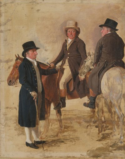 Three Worthies of the Turf at Newmarket: John Hilton, Judge by Benjamin Marshall