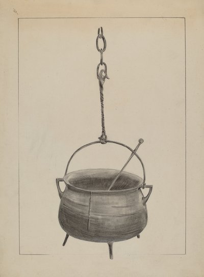 Kettle with Spoon by Benjamin Resnick