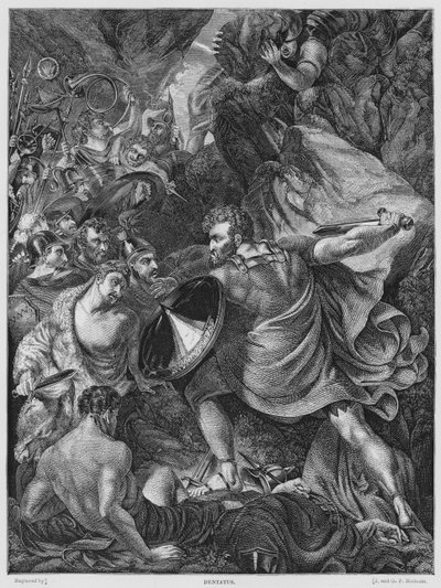 Dentatus by Benjamin Robert (after) Haydon