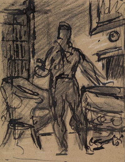 Figure Study of a Man in a Formal Suit by Benjamin Robert Haydon