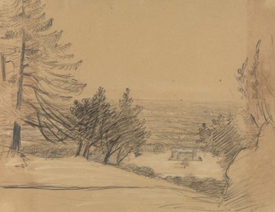 Landscape with Castle by Benjamin Robert Haydon