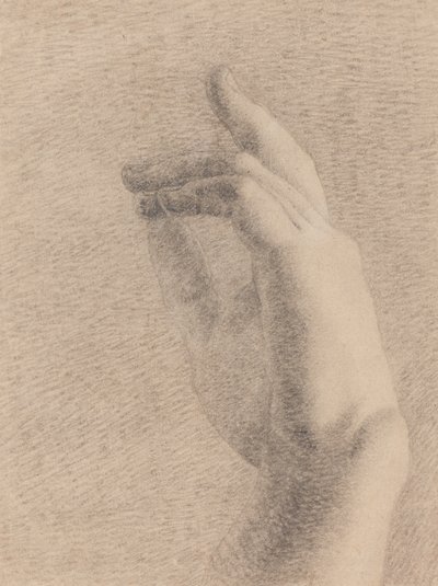 Study of a Hand (recto) by Benjamin Robert Haydon