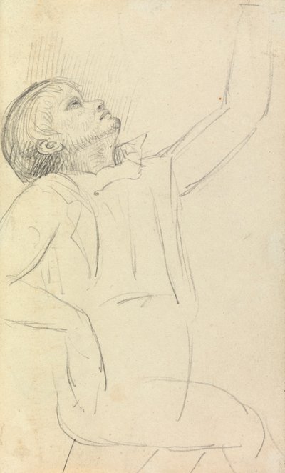 Study of a Seated Man by Benjamin Robert Haydon