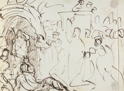 Study of the Resurrection of Lazarus by Benjamin Robert Haydon