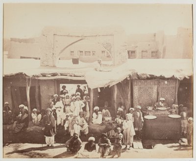 Street scene, Kandahar by Benjamin Simpson